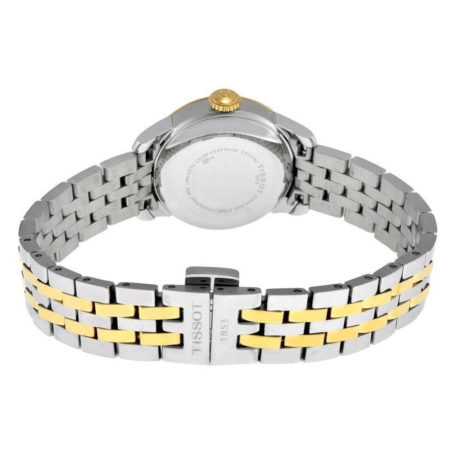 Tissot Le Locle Automatic Small Lady White Dial Two Tone Steel Strap Watch For Women - T41.2.183.34 Buy Now By Tissot