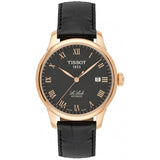 Tissot T Classic Le Locle Automatic Black Dial Black Leather Strap Watch For Men - T41.5.423.53 Buy Now By Tissot