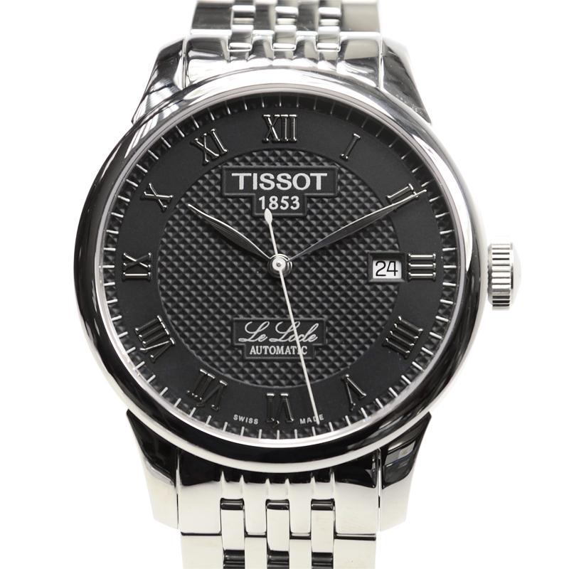 Tissot T Classic Le Locle Powermatic 80 Black Dial Silver Steel Strap Watch For Women - T41.1.483.53 Buy Now By Tissot