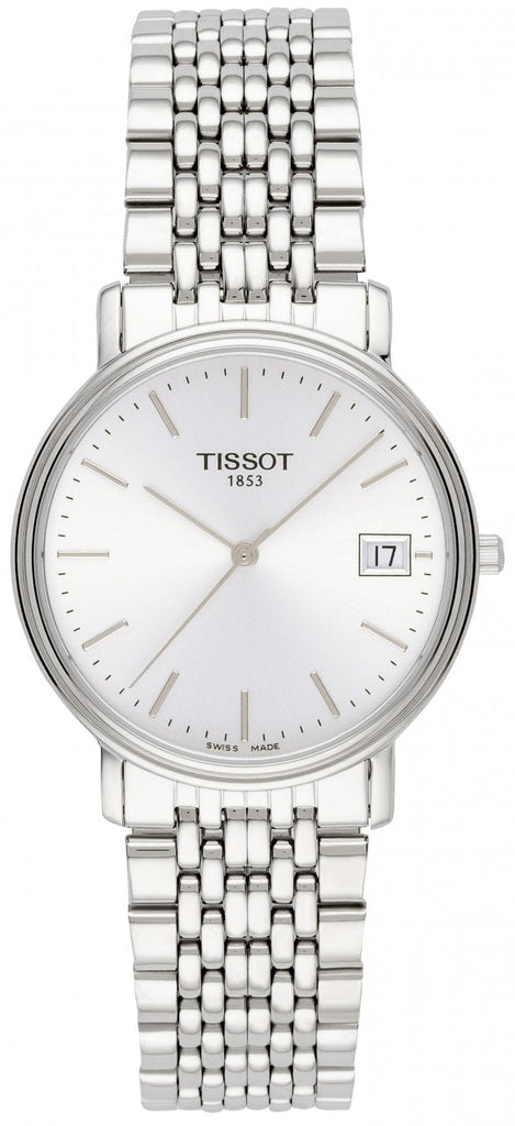 Tissot T Classic Desire Silver Dial Silver Mesh Bracelet Watch for Men - T52.1.481.31 Buy Now By Tissot