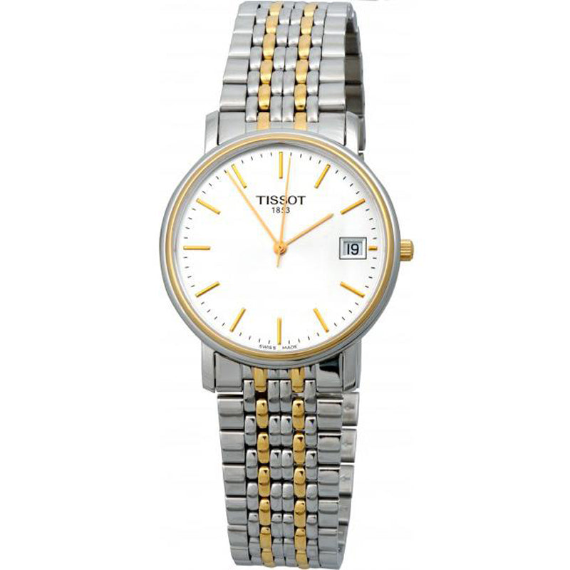 Tissot T Classic Desire Two Tone Quartz Watch For Women - T52.2.281.13 Buy Now By Tissot