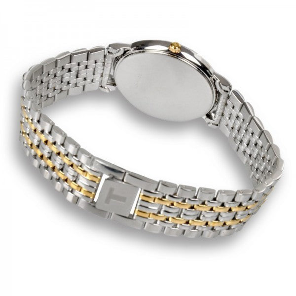 Tissot T Classic Desire White Dial Two Tone Watch For Men - T52.2.481.13 Buy Now By Tissot