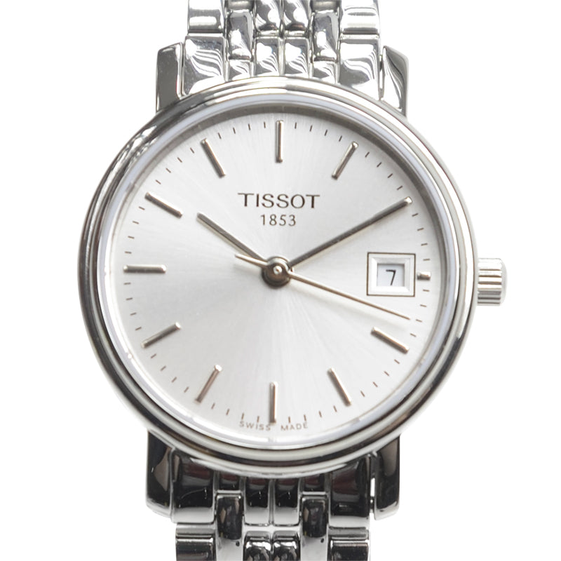 Tissot T Classic Desire White Dial Silver Steel Strap Watch for Women - T52.1.281.31 Buy Now By Tissot