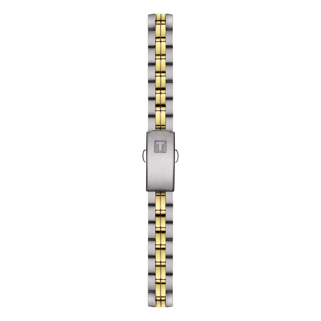 Tissot T Classic PR100 White Dial Two Tone Steel Strap Watch For Women - T049.210.22.032.00 Buy Now By Tissot
