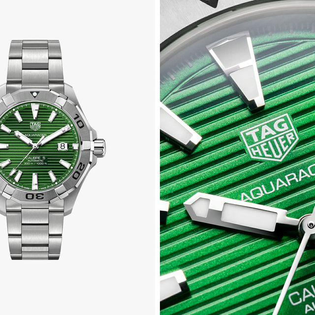 Tag Heuer Aquaracer Green Dial Watch for Men - WAY2015.BA0927 Buy Now By Tag Heuer