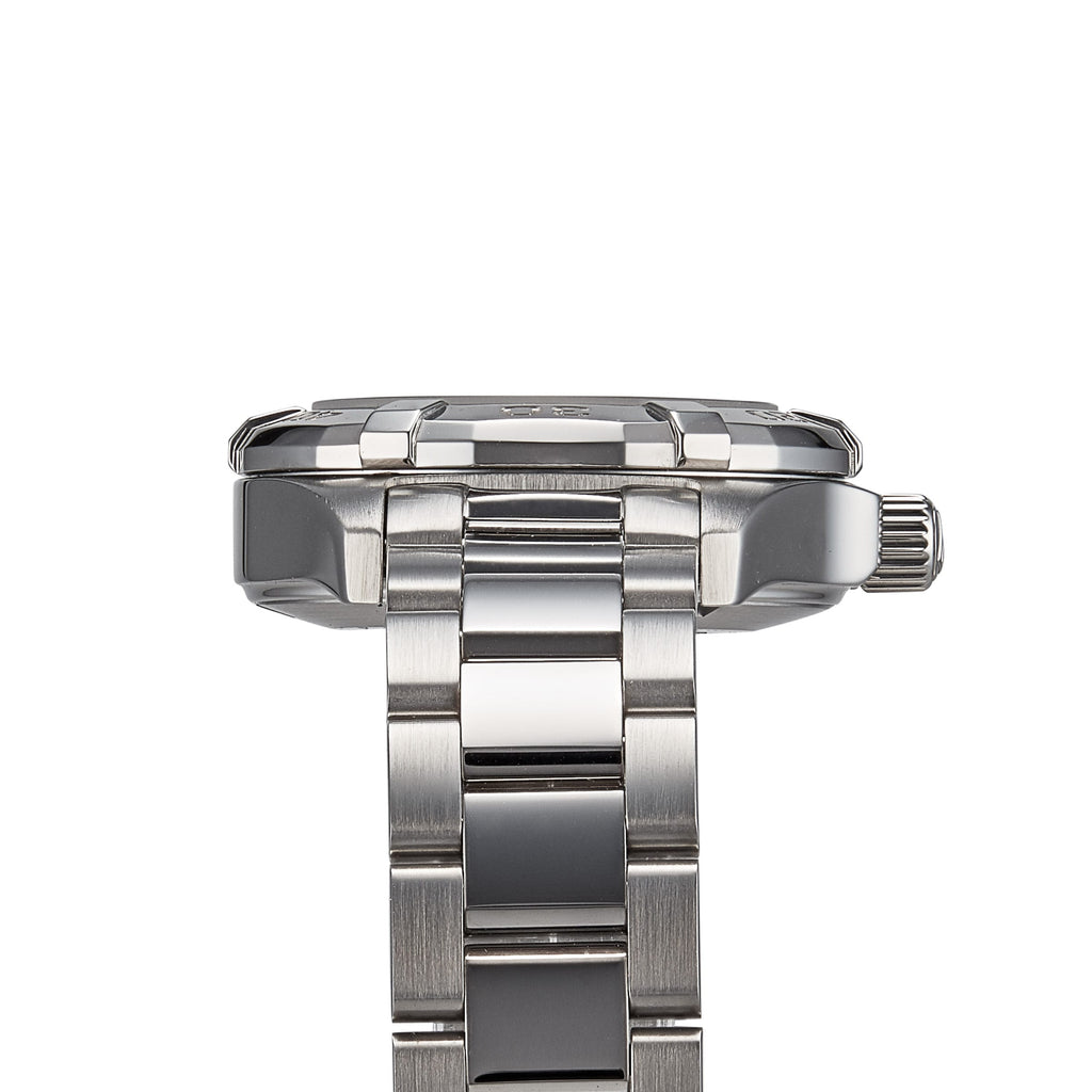 Tag Heuer Aquaracer Quartz Mother of Pearl White Dial Silver Steel Strap Watch for Women - WBD1411.BA0741 Buy Now By Tag Heuer