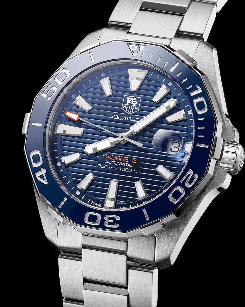 Tag Heuer Aquaracer Blue Dial Watch for Men - WAY211C.BA0928 Buy Now By Tag Heuer