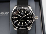 Tag Heuer Aquaracer Black Dial Black Rubber Strap Watch for Men - WAY111A.FT6151 Buy Now By Tag Heuer