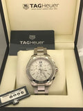 Tag Heuer Aquaracer White Dial Silver Steel Strap Watch for Men - CAY1111.BA0927 Buy Now By Tag Heuer