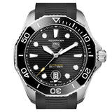 Tag Heuer Aquaracer Professional 300 Automatic Black Dial Black Rubber Strap Watch for Men - WBP201A.FT6197 Buy Now By Tag Heuer