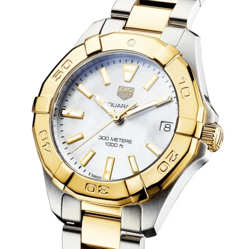 Tag Heuer Aquaracer Silver Dial Two Tone Steel Strap Watch for Women - WBD1120.BB0930 Buy Now By Tag Heuer