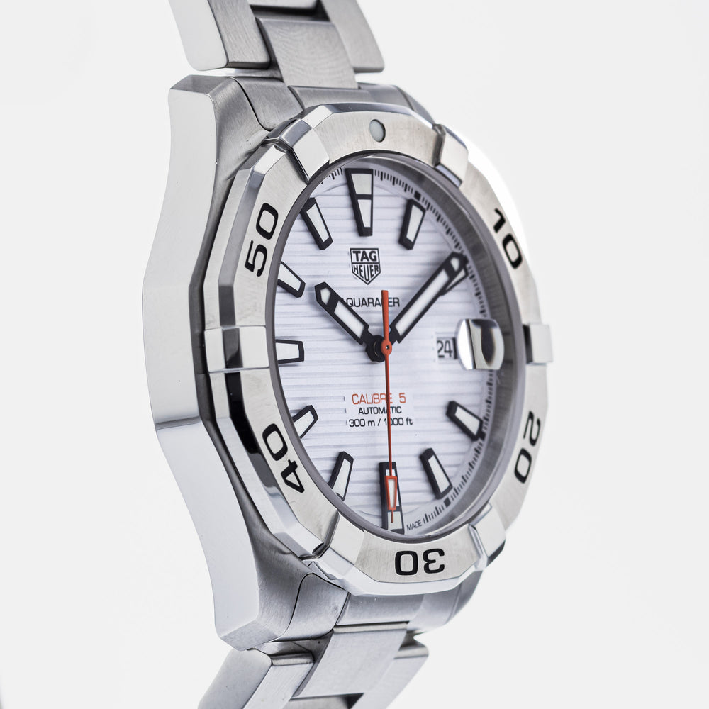 Tag Heuer Aquaracer White Dial Watch for Men - WAY2013.BA0927 Buy Now By Tag Heuer