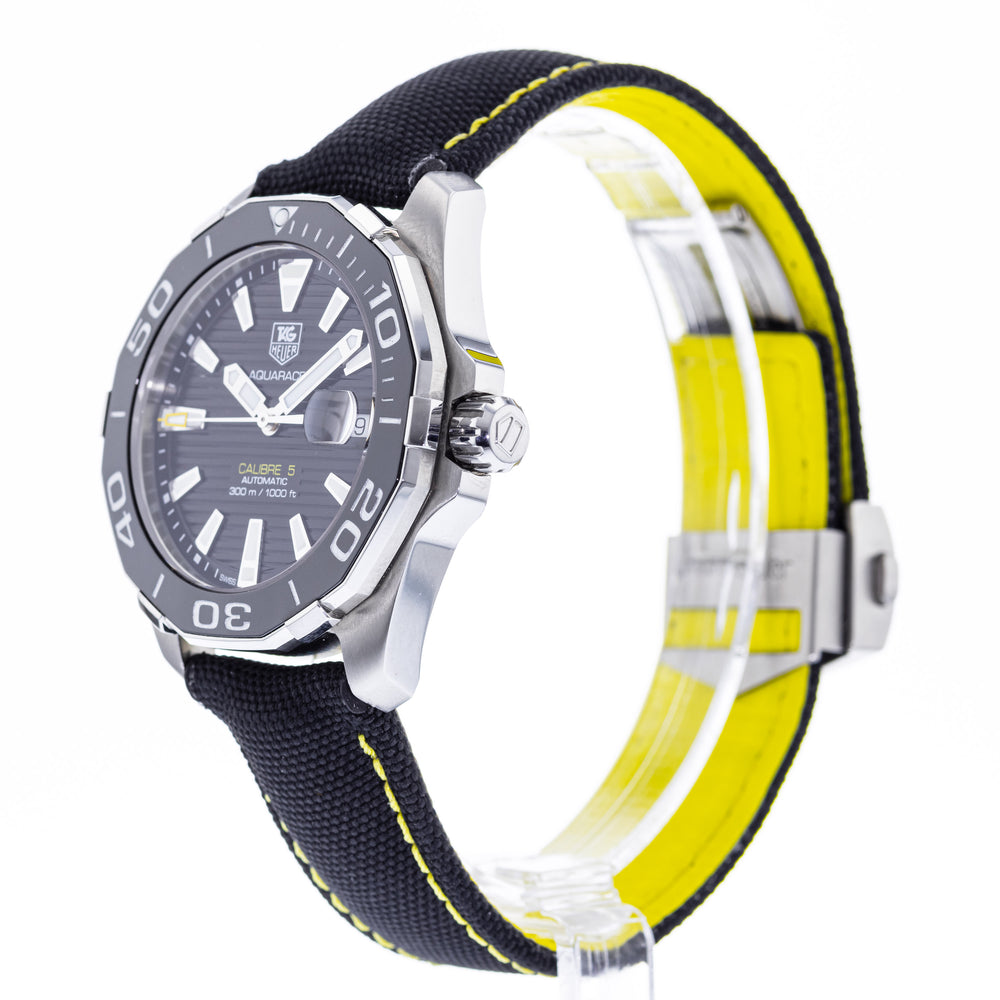 Tag Heuer Aquaracer Black Dial Watch for Men - WAY211A.FC6362 Buy Now By Tag Heuer