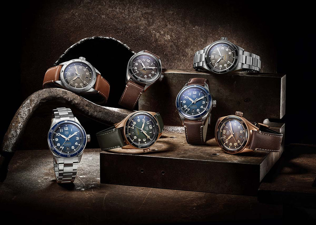 Tag Heuer Autavia Automatic Grey Dial Brown Leather Strap Watch for Men - WBE5114.FC8266 Buy Now By Tag Heuer