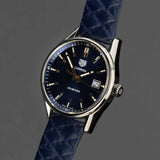 Tag Heuer Carrera Quartz Blue Dial Blue Calfskin Leather Strap Watch for Women - WAR1112.FC6391 Buy Now By Tag Heuer
