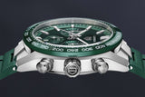 Tag Heuer Carrera Chronograph 44mm Green Dial Green Steel Strap Watch for Men - CBN2A1N.FT6238 Buy Now By Tag Heuer