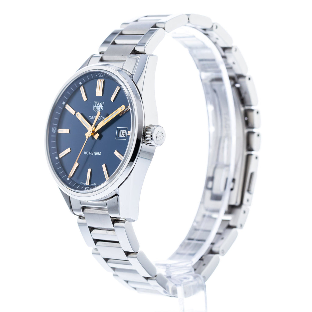 Tag Heuer Carrera Quartz Blue Dial Silver Steel Strap Watch for Women - WAR1112.BA0601 Buy Now By Tag Heuer