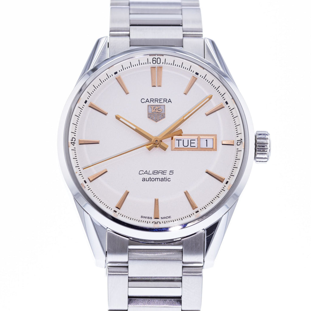 Tag Heuer Carrera White Dial Watch for Men - WAR201D.BA0723 Buy Now By Tag Heuer
