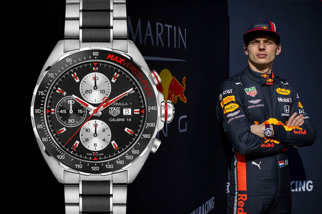 Tag Heuer Formula 1 Calibre 16 Max Verstappen Limited Edition Black Dial Two Tone Steel Strap Watch for Men - CAZ2018.BA0970 Buy Now By Tag Heuer