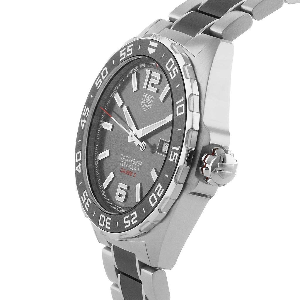 Tag Heuer Formula 1 Calibre 5 Anthracite Dial Two Tone Steel Strap Watch for Men - WAZ2011.BA0843 Buy Now By Tag Heuer