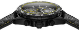 Tag Heuer Formula 1 Chronograph Senna Black Dial Black Leather Strap Watch for Men - CAZ101AJ.FC6487 Buy Now By Tag Heuer