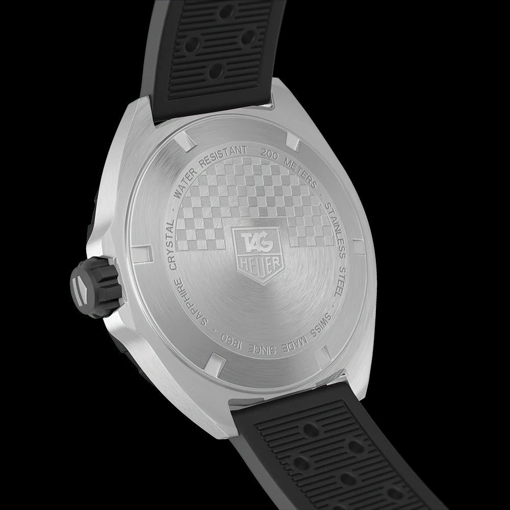 Tag Heuer Formula 1 Quartz Black Dial Black Rubber Strap Watch for Men - WAZ1112.FT8023 Buy Now By Tag Heuer