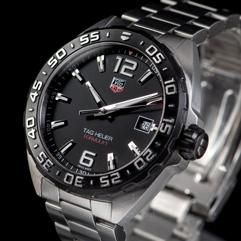 Tag Heuer Formula 1 Quartz Black Dial Silver Steel Strap Watch for Men - WAZ1110.BA0875 Buy Now By Tag Heuer