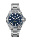 Tag Heuer Aquaracer Calibre 5 Automatic Blue Dial Silver Steel Strap Watch for Men - WAY2012.BA0927 Buy Now By Tag Heuer