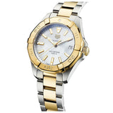 Tag Heuer Aquaracer Mother of Pearl Dial Two Tone Steel Strap Watch for Women - WBD1320.BB0320 Buy Now By Tag Heuer