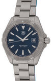 Tag Heuer Aquaracer Quartz Blue Dial Silver Steel Strap Watch for Men - WAY1112.BA0928 Buy Now By Tag Heuer
