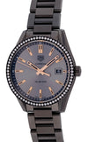 Tag Heuer Carrera Quartz Diamonds Black Dial Black Steel Strap Watch for Women - WAR1115.BA0602 Buy Now By Tag Heuer