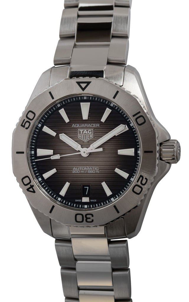 Tag Heuer Aquaracer Professional 200 Automatic Black Dial Silver Steel Strap Watch for Men - WBP2110.BA0627 Buy Now By Tag Heuer