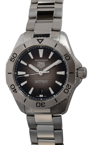 Tag Heuer Aquaracer Professional 200 Automatic Black Dial Silver Steel Strap Watch for Men - WBP2110.BA0627 Buy Now By Tag Heuer