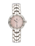 Tag Heuer Link Diamonds Pink Dial Silver Steel Strap Watch for Women - WAT1415.BA0954 Buy Now By Tag Heuer