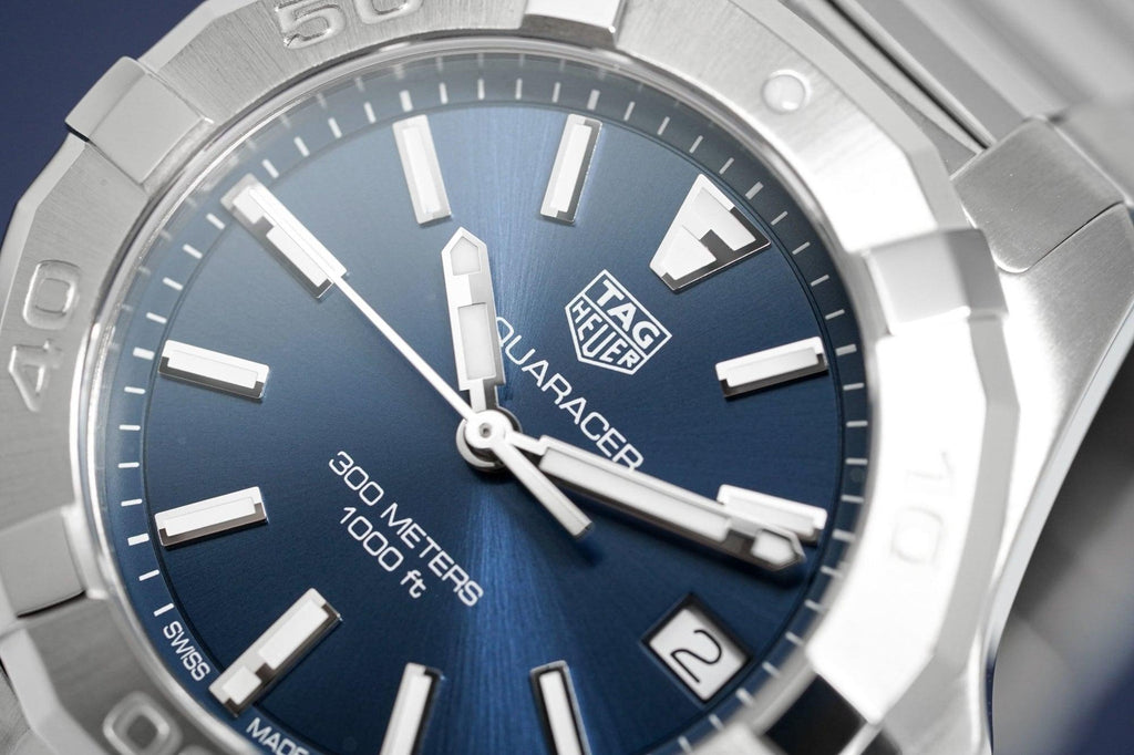 Tag Heuer Aquaracer Quartz Blue Dial Silver Steel Strap Watch for Women - WBD1312.BA0740 Buy Now By Tag Heuer