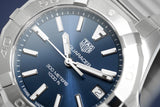 Tag Heuer Aquaracer Quartz Blue Dial Silver Steel Strap Watch for Women - WBD1312.BA0740 Buy Now By Tag Heuer