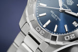 Tag Heuer Aquaracer Quartz Blue Dial Silver Steel Strap Watch for Women - WBD1312.BA0740 Buy Now By Tag Heuer
