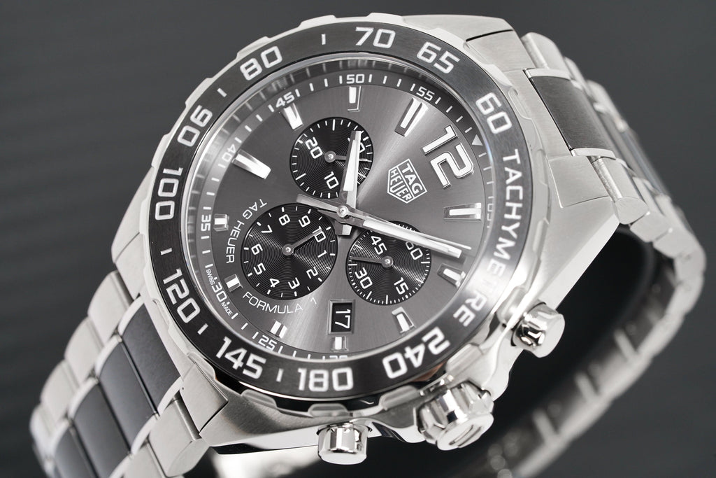 Tag Heuer Formula 1 Anthracite Dial Watch For Men - CAZ1011.BA0843