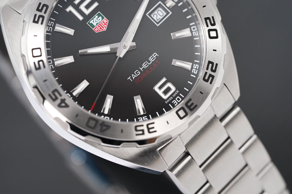 Tag Heuer Formula 1 Quartz Black Dial Watch For Men - WAZ1112.BA0875 Buy Now By Tag Heuer