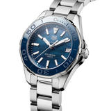 Tag Heuer Aquaracer Blue Dial Silver Steel Strap Watch for Women - WAY131S.BA0748 Buy Now By Tag Heuer