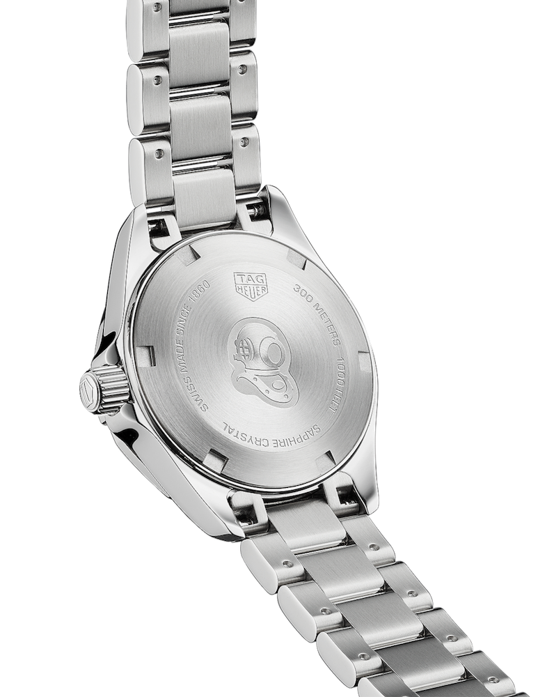 Tag Heuer Aquaracer Blue Dial Silver Steel Strap Watch for Women - WBD1412.BA0741 Buy Now By Tag Heuer