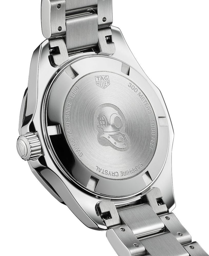 Tag Heuer Aquaracer Blue Dial Silver Steel Strap Watch for Women - WAY131S.BA0748 Buy Now By Tag Heuer