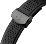 Tag Heuer Carrera Chronograph Steel & Ceramic Black Dial Black Rubber Strap Watch for Men - CBG2090.FT6145 Buy Now By Tag Heuer