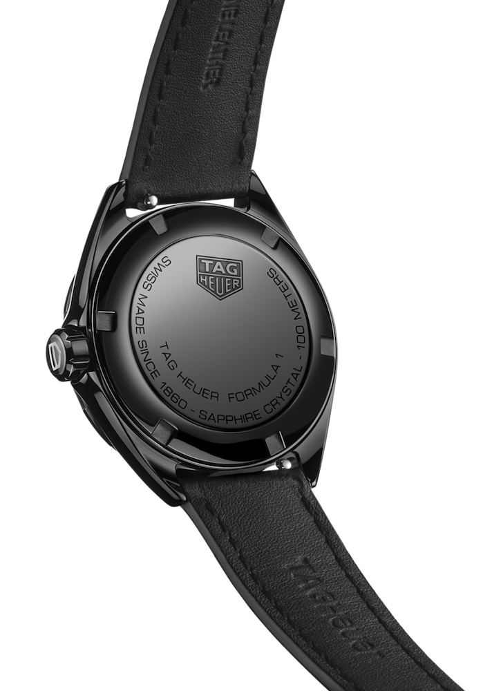 Tag Heuer Formula 1 Quartz Black Dial Black Leather Strap Watch for Women - WBJ1414.FC8234 Buy Now By Tag Heuer