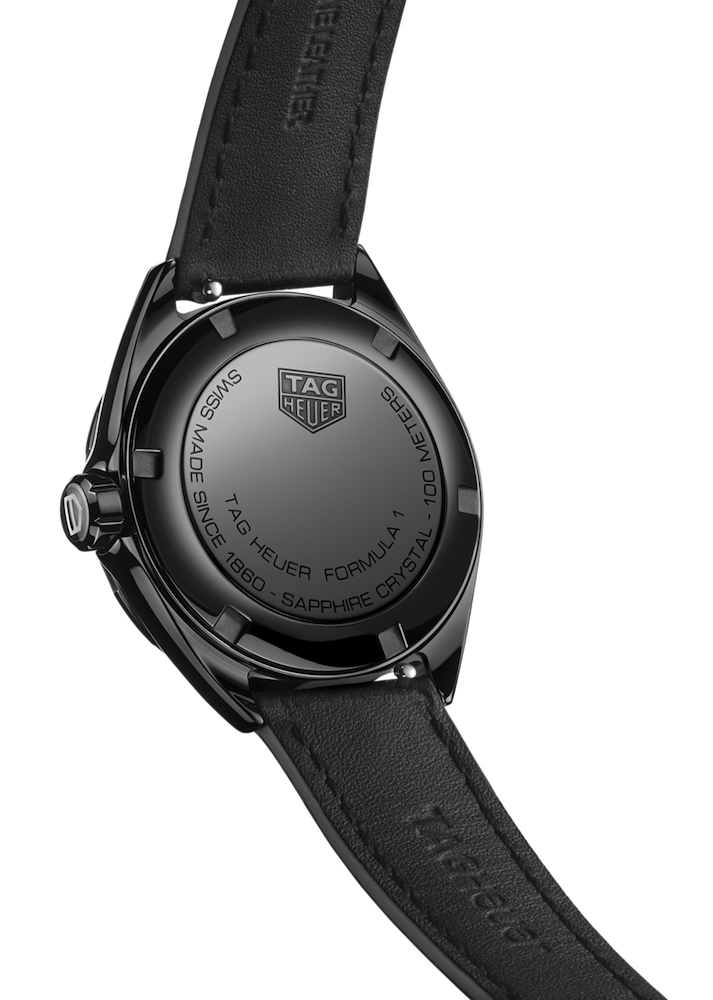 Tag Heuer Formula 1 Diamonds Black Dial Black Leather Strap Watch for Women - WBJ1417.FC8234 Buy Now By Tag Heuer