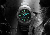 Tag Heuer Aquaracer Professional 200 Solargraph Quartz Black Dial Silver Steel Strap Watch for Men - WBP1180.BF0000