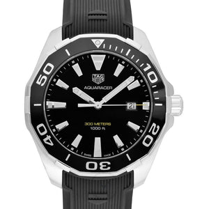 Tag Heuer Aquaracer Black Dial Watch for Men - WAY101A.FT6141 Buy Now By Tag Heuer