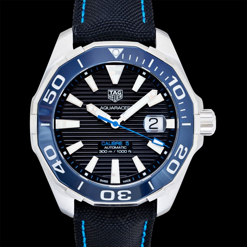 Tag Heuer Aquaracer Black Dial Watch for Men - WAY201C.FC6395 Buy Now By Tag Heuer