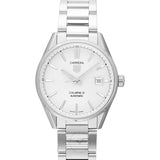 Tag Heuer Carrera Automatic Caliber 5 White Dial Silver Steel Strap Watch for Men - WAR211B.BA0782 Buy Now By Tag Heuer