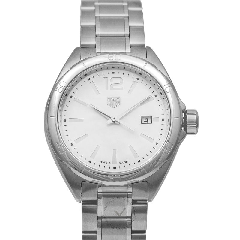 Tag Heuer Formula 1 Quartz Mother of Pearl White Dial Silver Steel Strap Watch for Women - WBJ1418.BA0664 Buy Now By Tag Heuer